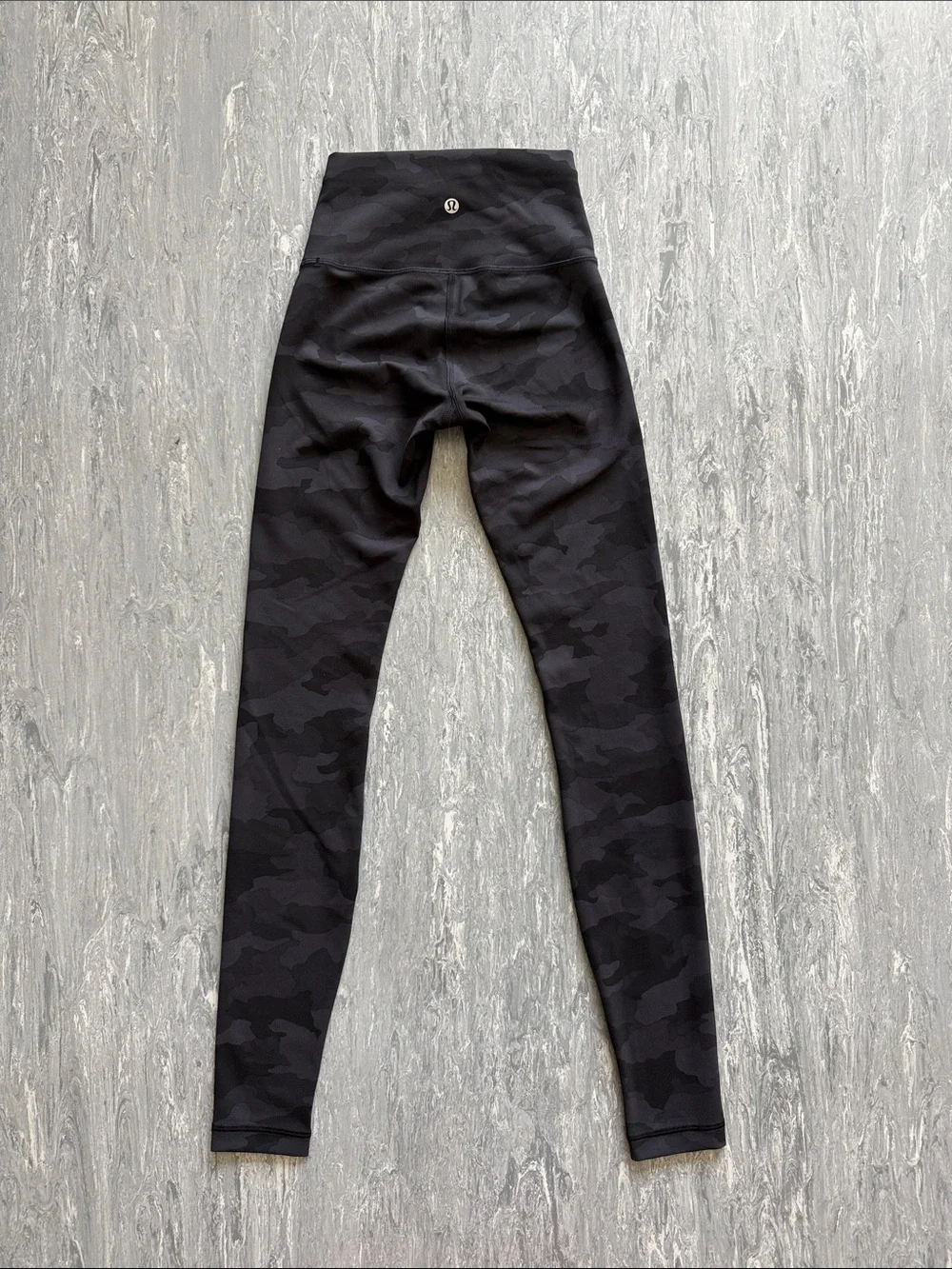 Lululemon Tall Black Camo Leggings